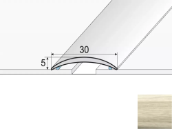 Prechodov profil A03 DUB BIELEN 2,7m samolepiaci (20901)