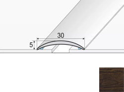 Prechodov profil A03 WENGE KONGO 2,7m samolepiaci (4201)