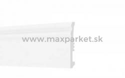 Soklová lišta Arbiton STIQ XL STX 120 biela – 100 x 14 mm