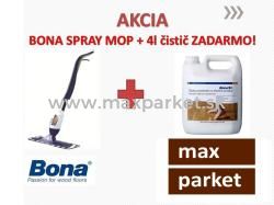 Spray mop BONA  + čistič na drevené podlahy 4 l ZADARMO