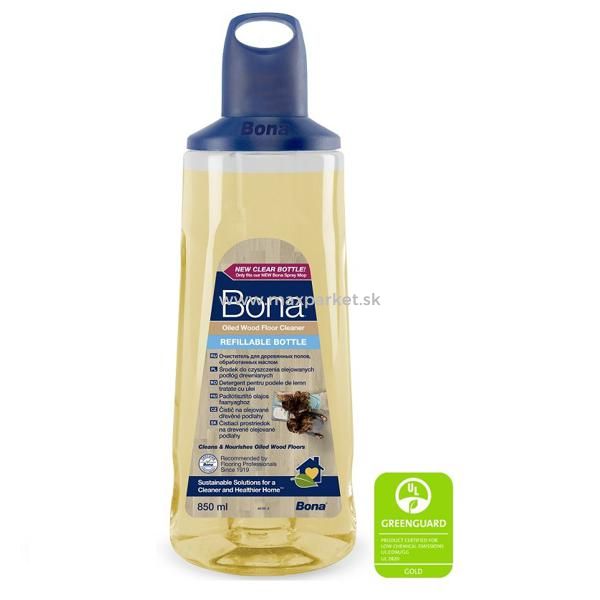 Bona Premium čistič na olejovanú podlahu - náhradná náplň 850ml